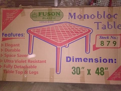 fussonn  30x48 table