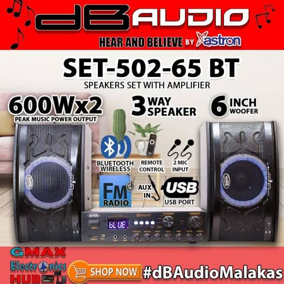 DBAudio Set-502-98BT
